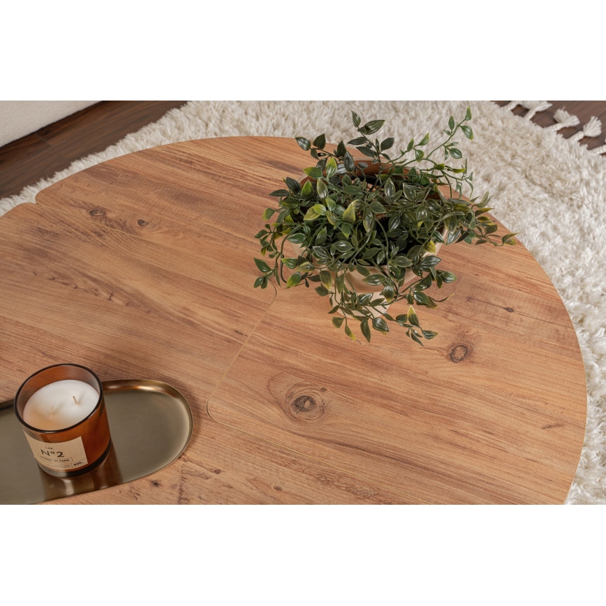 Table basse LUVIA en pin