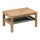 Table basse MENTA 90x45 cm chêne wotan/vert