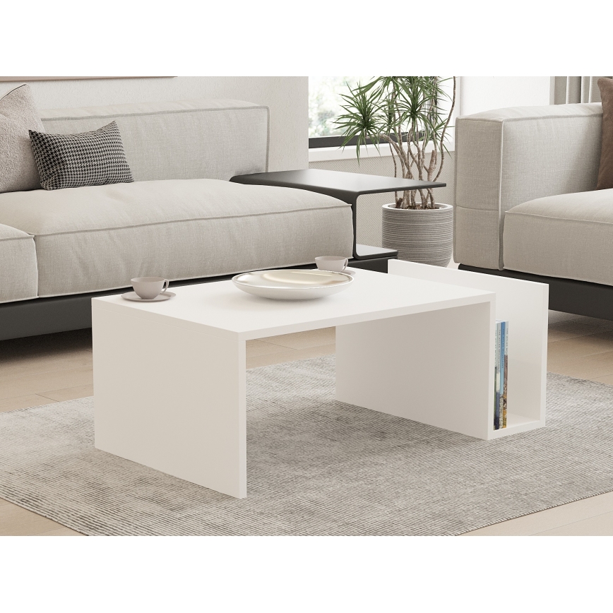 Table basse MONEL blanche