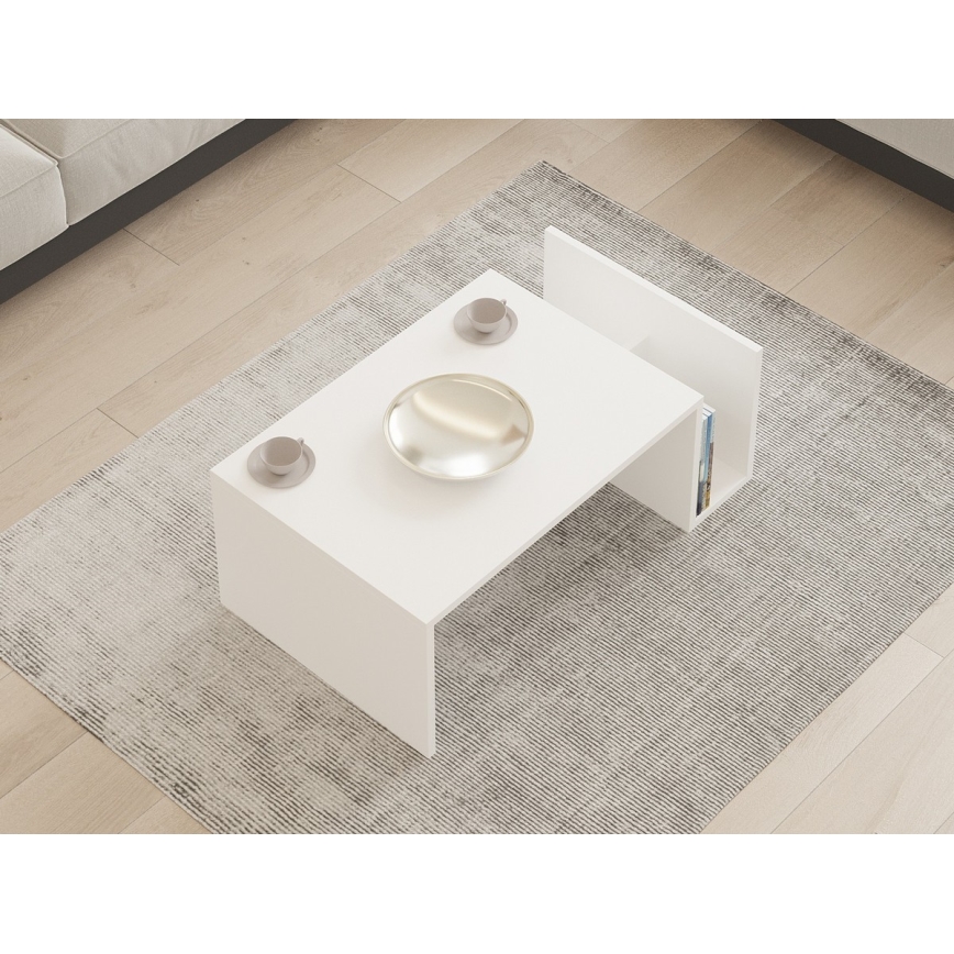 Table basse MONEL blanche