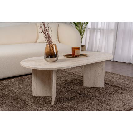 Table basse NEL 119 x 60 cm beige