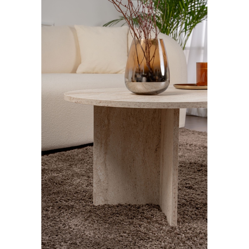 Table basse NEL 119 x 60 cm beige