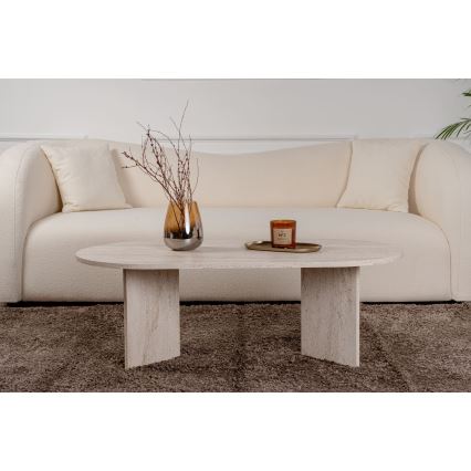 Table basse NEL 119 x 60 cm beige
