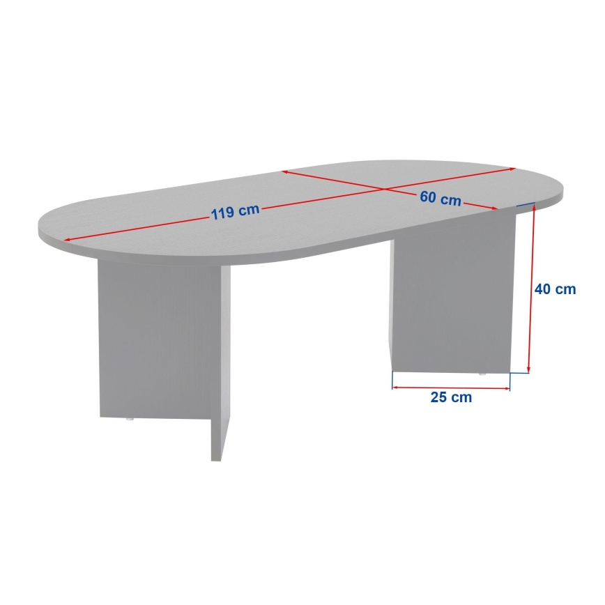Table basse NEL 119 x 60 cm beige