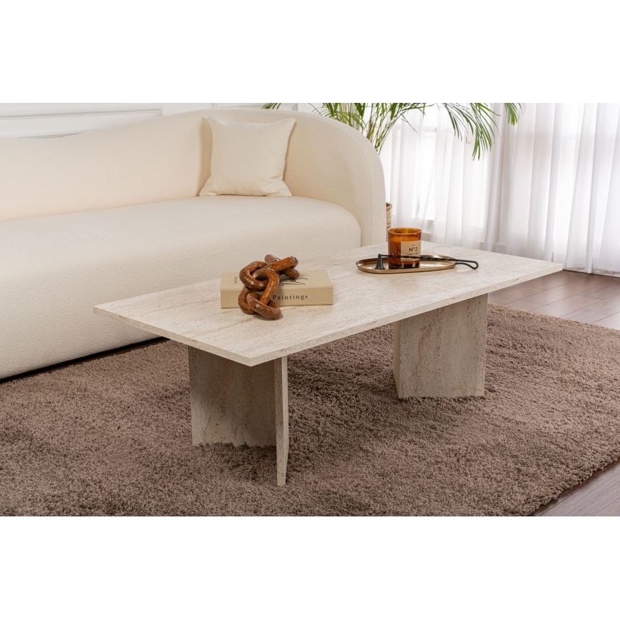 Table basse NEL 119x60 cm beige