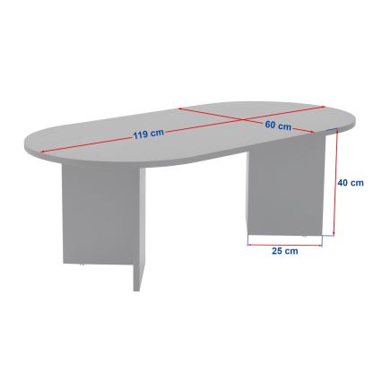 Table basse NEL blanche