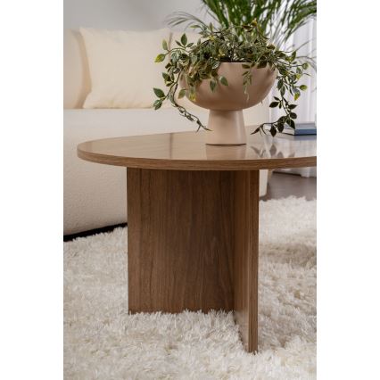 Table basse NEL en noyer