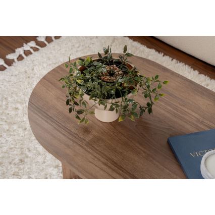 Table basse NEL en noyer