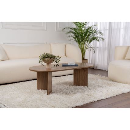 Table basse NEL en noyer
