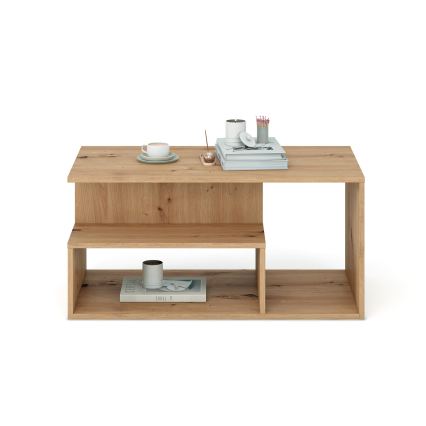 Table basse NOTE 90 x 51 cm, chêne artisan