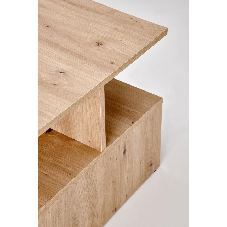 Table basse NOTE 90 x 51 cm, chêne artisan