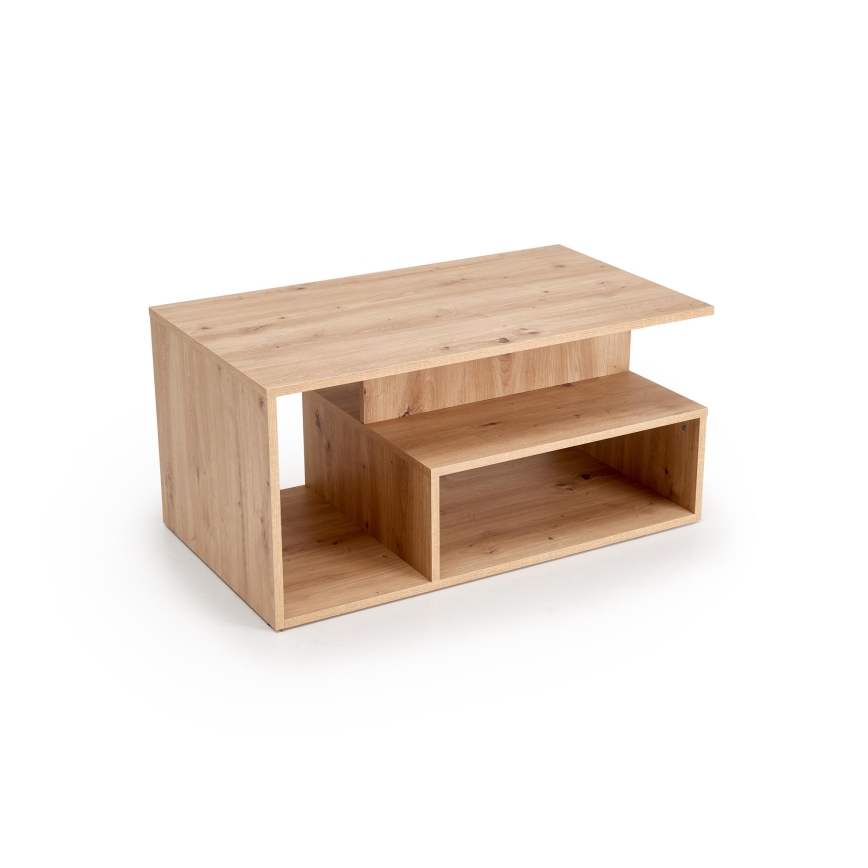 Table basse NOTE 90 x 51 cm, chêne artisan
