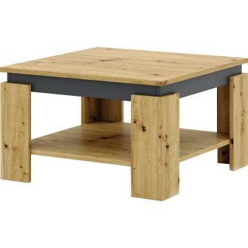 Table basse OLAF chêne artisan/anthracite