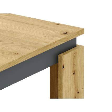 Table basse OLAF chêne artisan/anthracite