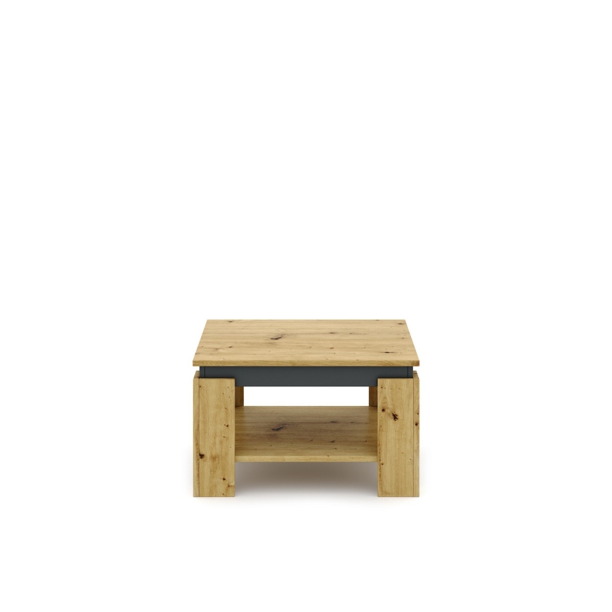 Table basse OLAF chêne artisan/anthracite