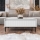Table basse OZMI 100x40 cm blanche