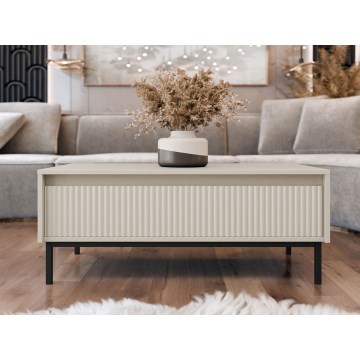 Table basse OZMI 40x100 cm cachemire