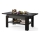 Table basse pliable avec couvercle relevable ROY noir/anthracite