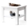 Table basse pliable avec étagère LIA blanc