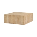 Table basse PRIZMA 90 x 90 cm chêne