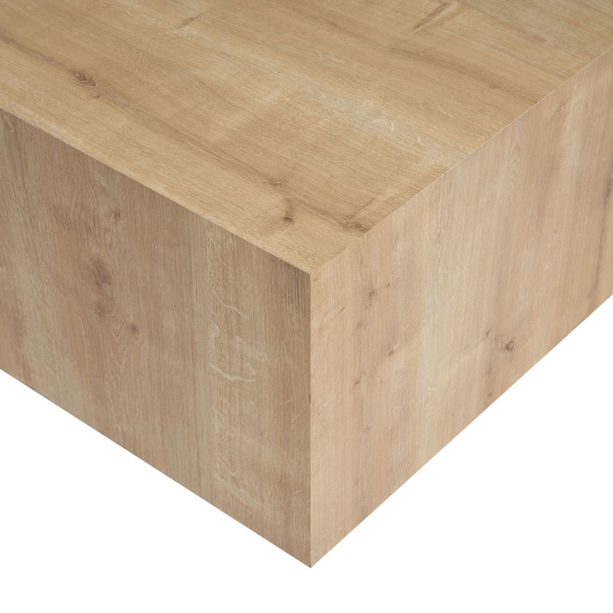 Table basse PRIZMA 90 x 90 cm chêne