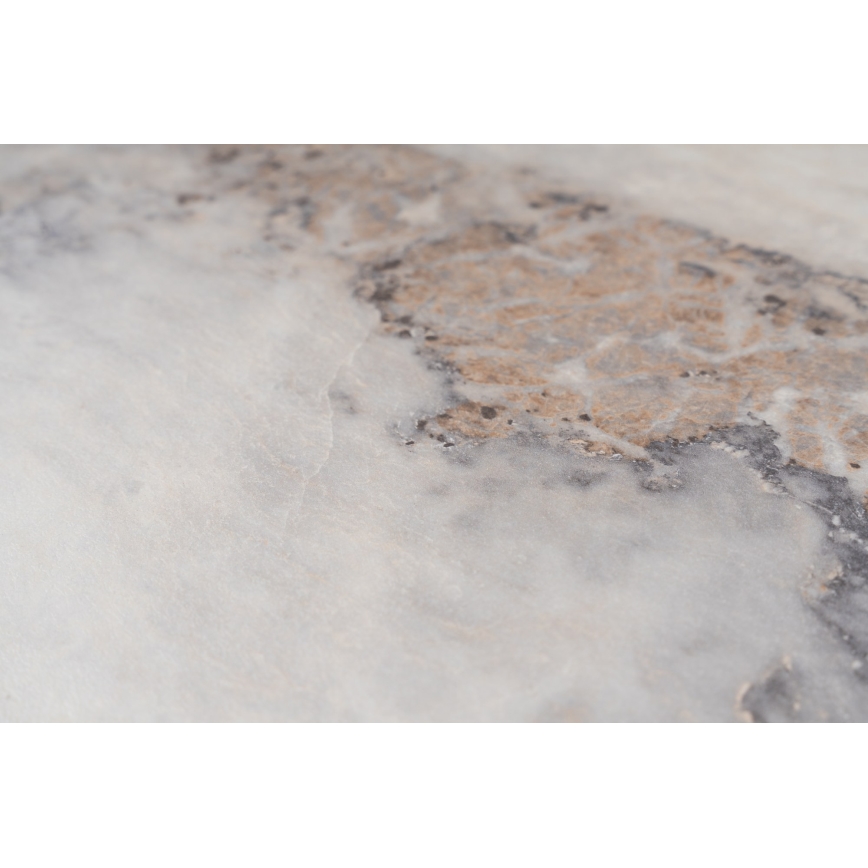 Table basse PRIZMA 90 x 90 cm en marbre
