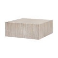 Table basse PRIZMA 90x90 cm beige