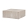 Table basse PRIZMA 90x90 cm beige
