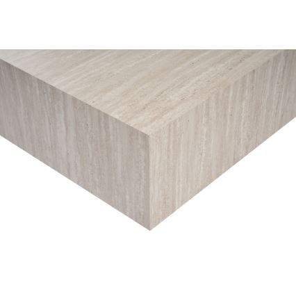 Table basse PRIZMA 90x90 cm beige