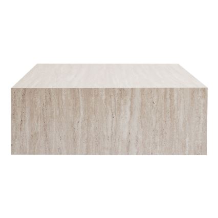 Table basse PRIZMA 90x90 cm beige