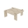 Table basse PURO 90x90 cm beige