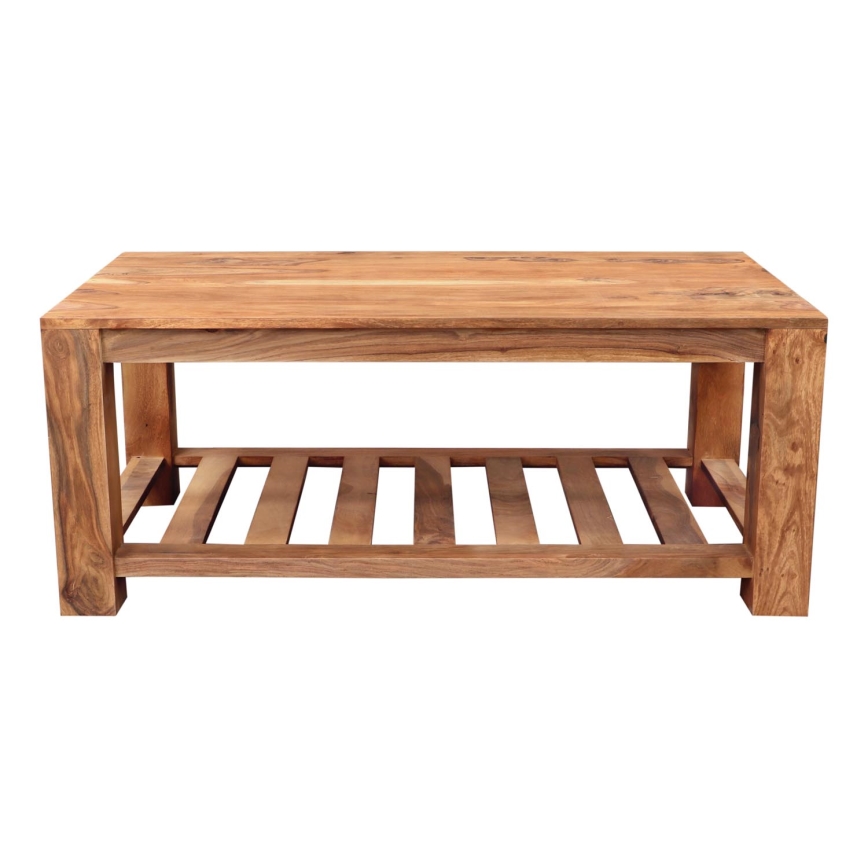 Table basse RAMI 110x60 cm bois massif/palissandre