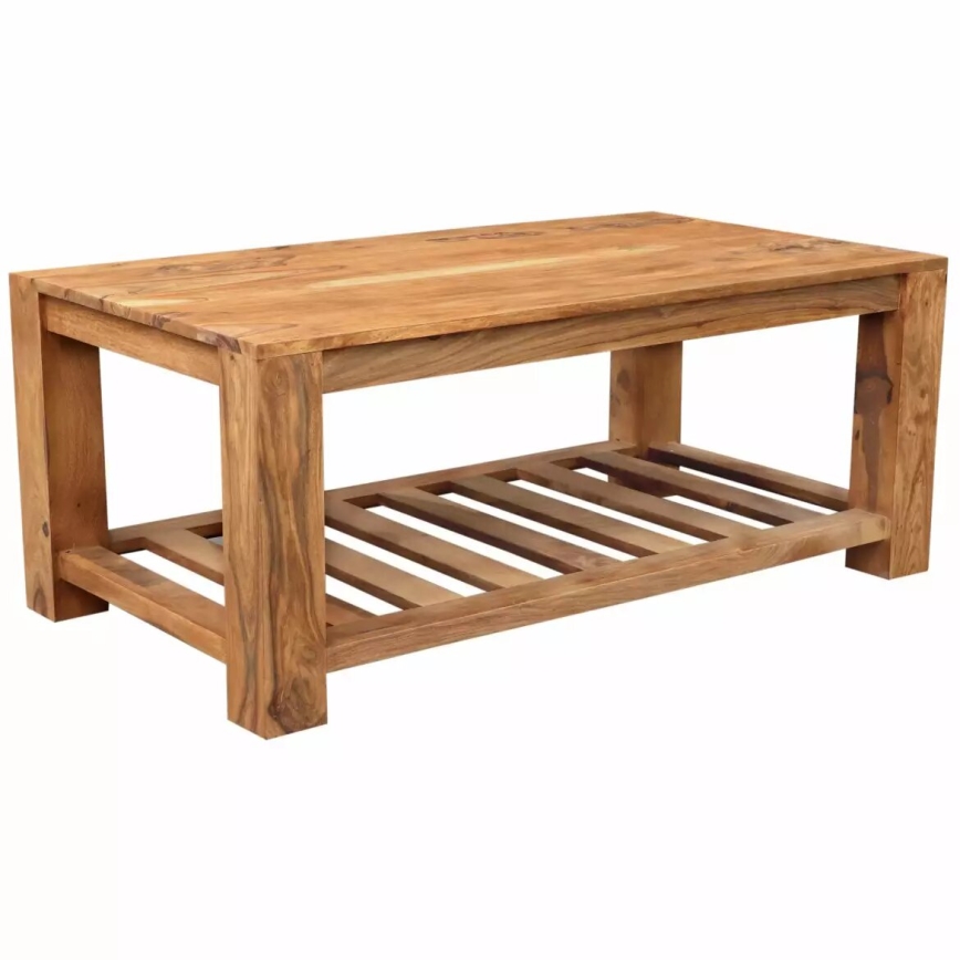 Table basse RAMI 110x60 cm bois massif/palissandre