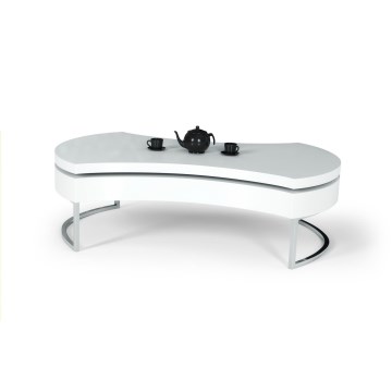 Table basse REPOS 115 x 80 cm blanche