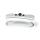 Table basse REPOS 115 x 80 cm blanche