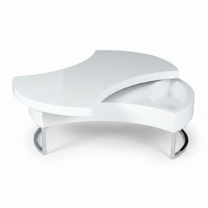 Table basse REPOS 115 x 80 cm blanche