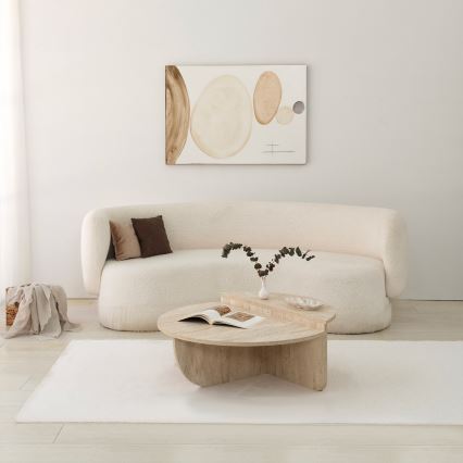 Table basse REST décor marbre beige