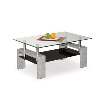 Table basse RESTON gris béton