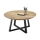 Table basse RIVA Ø 90 cm acacia/noir