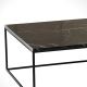 Table basse ROYAL 43x75 cm noire
