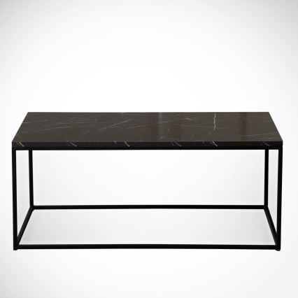 Table basse ROYAL 43x95 cm noire