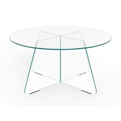 Table basse SANOS 80 cm transparente