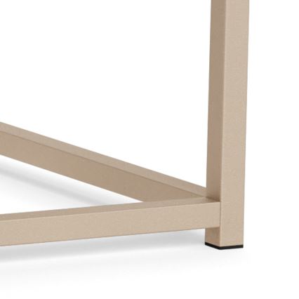 Table basse SARON 100 x 50 cm, gris