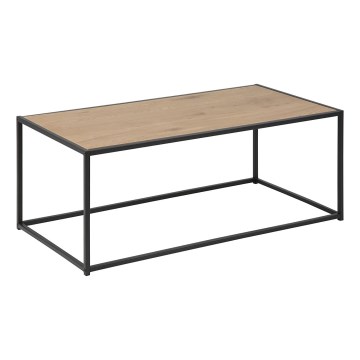 Table basse SARON chêne/noir