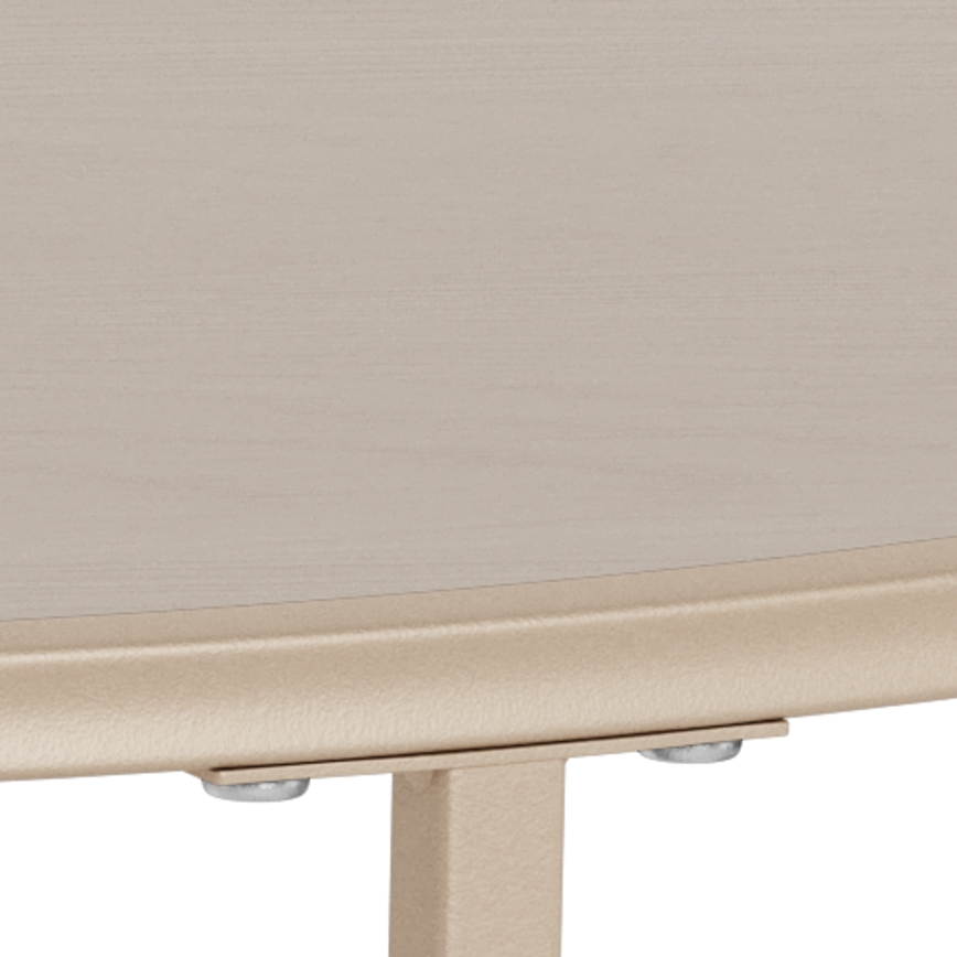 Table basse SARON Ø 80 cm grise