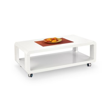 Table basse STELA 105 x 58 cm blanche