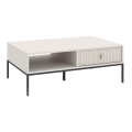 Table basse SUE beige/cachemire