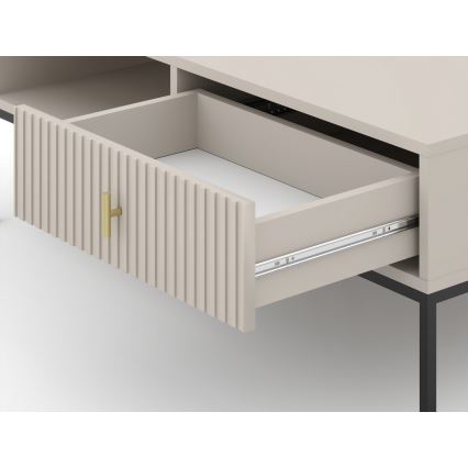Table basse SUE beige/cachemire