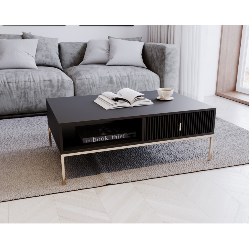 Table basse SUE noire