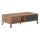 Table basse SULA chêne craft/noir